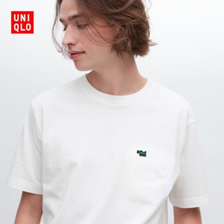 Uniqlo เสื้อยืดแขนสั้น พิมพ์ลาย ARCHIVE สําหรับผู้ชาย และผู้หญิง (UT) 459308 Uniqlo