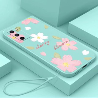 เคสซิลิโคนนิ่ม ลายภาพวาดสีน้ํามัน รูปดอกไม้ กันตก สําหรับ Realme c21y c25y Realme c25 c25s Realme c12 Realme c15 Realme c11 2020 Realme c11 2021