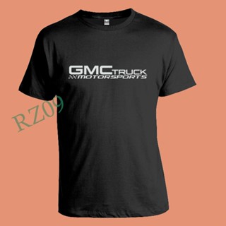 เสื้อยืด พิมพ์ลายโลโก้รถบรรทุก Gildan Gmc Truck Motorsports สําหรับผู้ชาย