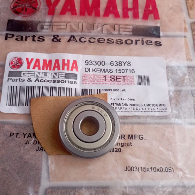 RR Bearing CVT mio Bearing bak CVT mio sport smile soul คาร์บูเรเตอร์ 638Z เดิม