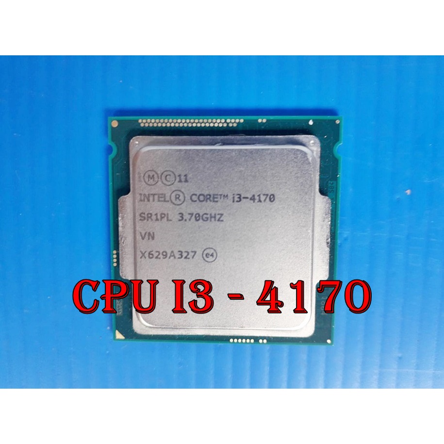 CPU (ซีพียู) INTEL CORE i3 4170 3.7 GHZ ( LGA 1150) สินค้ามือสองรับประกัน 1 เดือน
