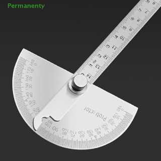 Permanenty 180 องศา ไม้โปรแทรกเตอร์ โลหะ มุมค้นหา Goniometer มุม ไม้บรรทัด เครื่องมืองานไม้ สินค้าที่ดี