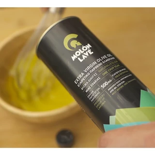 MOLON LAVE โมโลน ลาเว่ น้ำมันมะกอกธรรมชาติ จากประเทศกรีซ Extra Virgin Olive Oil acidity 0.35% (500ml)
