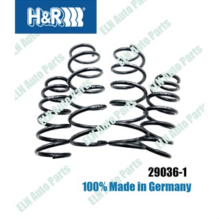 H&amp;R สปริงโหลด (lowering spring) ฮอนด้า HONDA CR-V III type RE5,6 ปี 2007 ชุดยกสูง +30 มิล