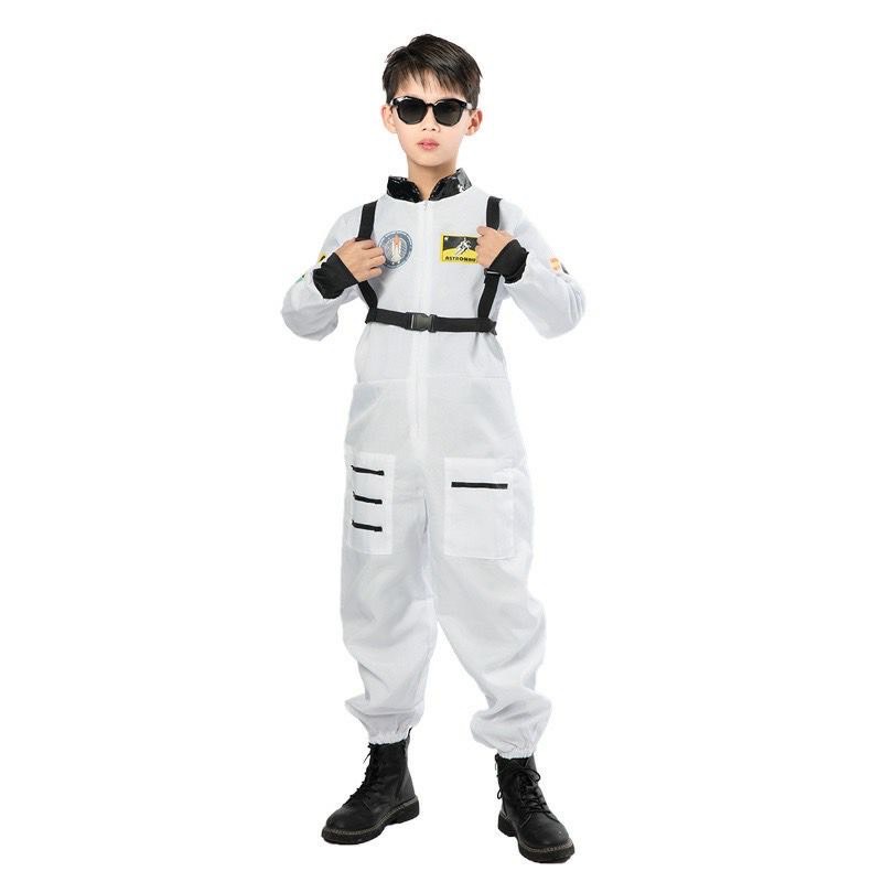 ชุดนักบินอวกาศ ชุดอวกาศเด็ก ชุดนักบิน ชุดนักบินnasaเด็ก พร้อมส่งจากไทย