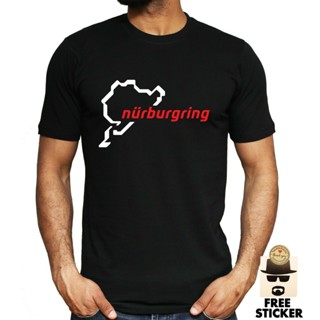 [COD] เสื้อยืดแขนสั้น พิมพ์ลาย Nurburgring F1 Formula 1 Germany Race Track Car พลัสไซซ์ สําหรับผู้ชาย ไซ