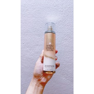 (เค้าเตอร์ไทย) Bath &amp; Body Works  fragrance mist สเปรย์ 236ml. ❣️เค้าเตอร์ไทย กลิ่น Warm vanilla sugar 🦋