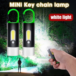 ไฟฉาย LED COB Type-C 4 โหมด กันน้ํา แบบพกพา สําหรับตั้งแคมป์