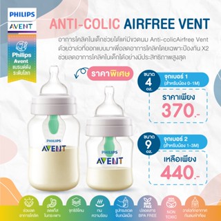 ของแท้ศูนย์ไทย Philips AVENT ขวดนม รุ่น AirFree Anti-colic *สินค้าของแท้จากศูนย์ไทย*