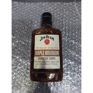 Jim Beam Maple Bourbon Barbecue Sauce ซอสบาร์บีคิวกลิ่นเมเปิ้ล 510 กรัม ราคาพิเศษ