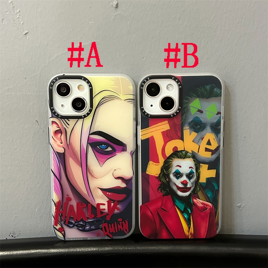 เคสแข็ง สำหรับ ไอโฟน iPhone 14 Pro Max iPhone 13 Pro Max iPhone 12 Pro Max iPhone 11 Cartoon โจ๊กเกอ