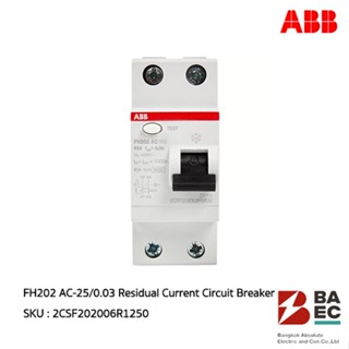 ABB FH202 AC-25/0.03 Residual Current Circuit Breaker