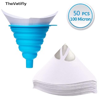 [TheVatifly] กรวยกระดาษกรองสี แบบใช้แล้วทิ้ง 100 ชิ้น 50 ชิ้น [Preferred]