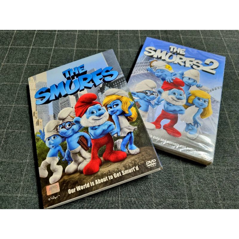 DVD ภาพยนตร์แอนิเมชั่นคอมเมดี้สุดน่ารัก "The Smurfs / เดอะ สเมิร์ฟ" (2011) และ "The Smurfs 2 / เดอะ 