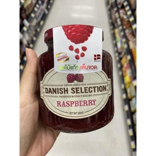 Raspberry Fruit Spread ( Danish Selection Brand ) 380 G. แยม ราสพ์เบอร์รี่ ( ตรา เดนิช ซีเล็คชั่น ) ราสพ์เบอร์รี่ ฟรุต สเปรด