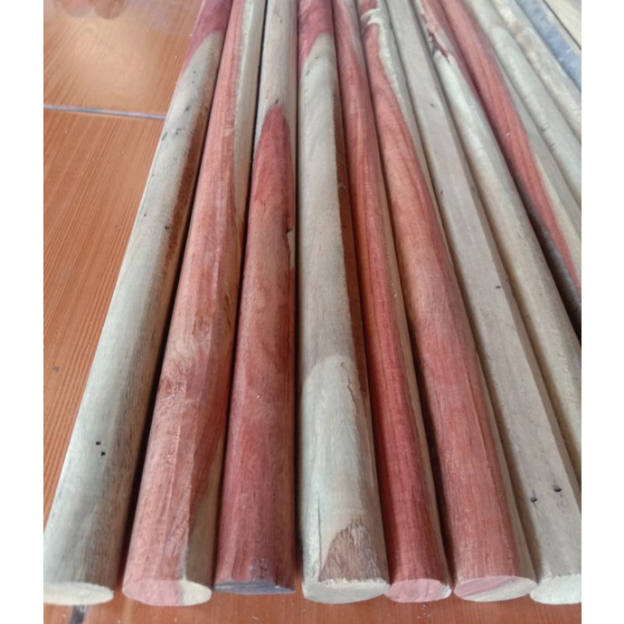 Pro.30-98*2*2.4ซม.คอนนกM.ไม้ประดู่(ขอบกลม)ราวแขวนเสื้อ