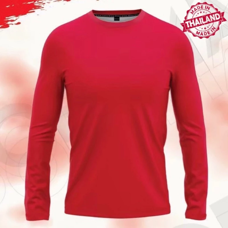 เสื้อแขนยาวสีพื้น ผ้าไมโคร กันแดด กันลม ระบายอากาศ thumbnail 8