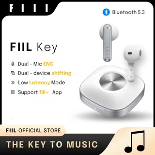 Fiil Key หูฟังบลูทูธไร้สาย 5.3 TWS Dual-Mic ENC รองรับแอพ Dual-Device Shifting Low Latency