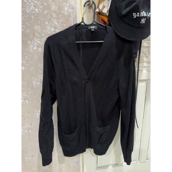 เสื้อคาร์ดิแกนUniqloสีดำ