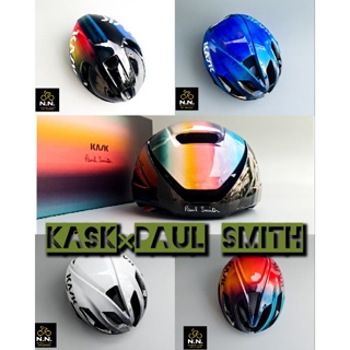 Kask x Paul Smith Limited - Protone, Protone Icon, Utopia,Wasabi หมวกจักรยานของแท้