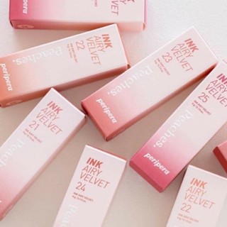 Peripera Ink Airy Velvet Tint 4g ของแท้:พร้อมส่ง(Peach Collections)