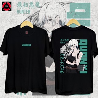 เสื้อเบลาส์ เสื้อยืด Chainsaw Man - Quanxi Anime Shirtเสื้อยืด_36