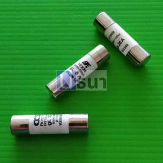 ฟิวส์ ตู้ไฟ ตู้คอนโทรล ฟิวส์เซรามิค R015 Ceramic Fuse gG gL NH Fuse 10x38mm 500Vac 2A ถึง 32A #C10x38-gL (1 ตัว)