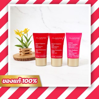 ของแท้💯ฉลากไทย Clarins Super Restorative Day&amp; Night Cream All Skin Types 15 ml./30 ml