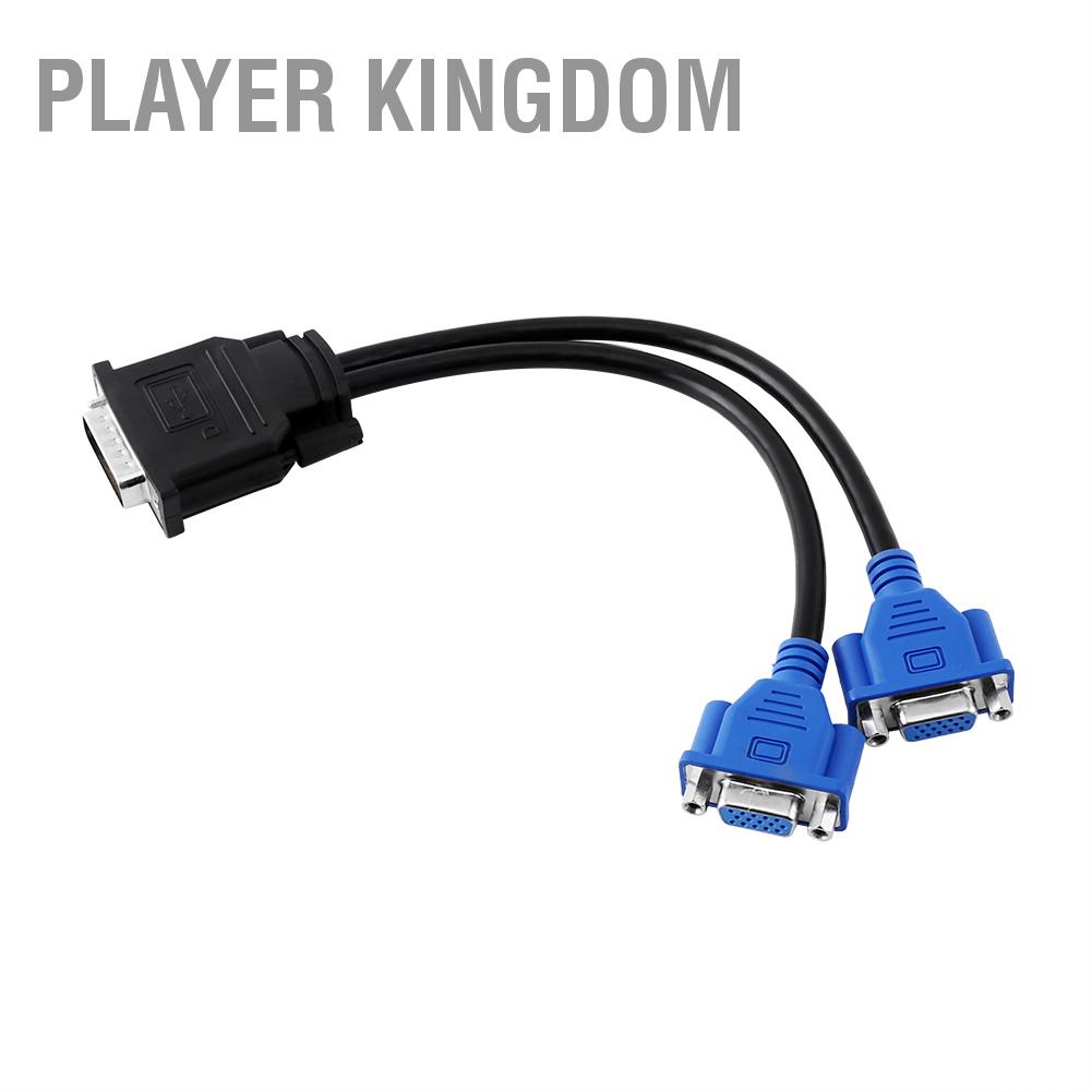 B'Player Kingdom Dms-59 Pin Male To 2 Vga 15 Female อะแดปเตอร์แยกสายเคเบิ้ล สําหรับ Hp Dell Monitor'
 #5