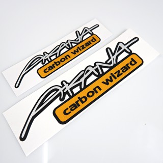 สติ๊กเกอร์ AKANA carbon wizard สะท้อนแสง