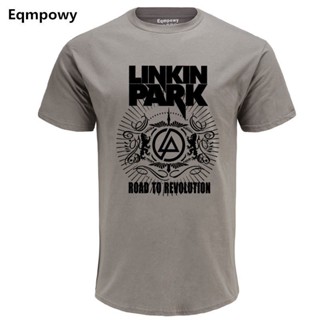 [COD] [พร้อมส่ง] เสื้อยืดแขนสั้นลําลอง ผ้าฝ้าย 100% พิมพ์ลาย Minutes To Midnight Lincoln Park Linkin พลัสไซซ์ ของข