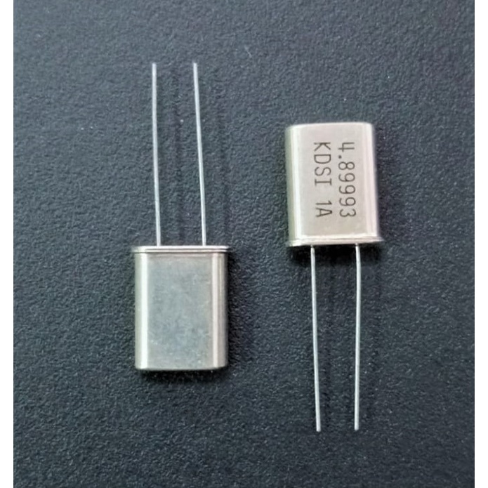 Crystal Quartz Crystal Oscilator KDSI 4.89993 Mhz