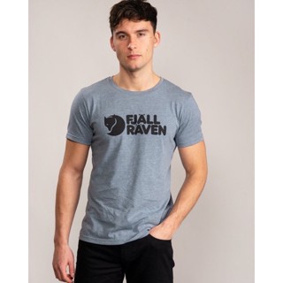 Fjallraven Logo T-Shirt Menเสื้อสำหรับผู้ชาย