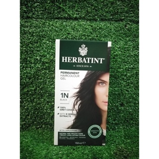 HERBATINT SINCE 1970 PERMANENT HAIRCOLOUR GEL 1N BLACK 150ML