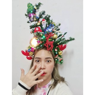 ที่คาดผม Im fine🌲ต้นคริสต์มาสแบบอลัง🎄