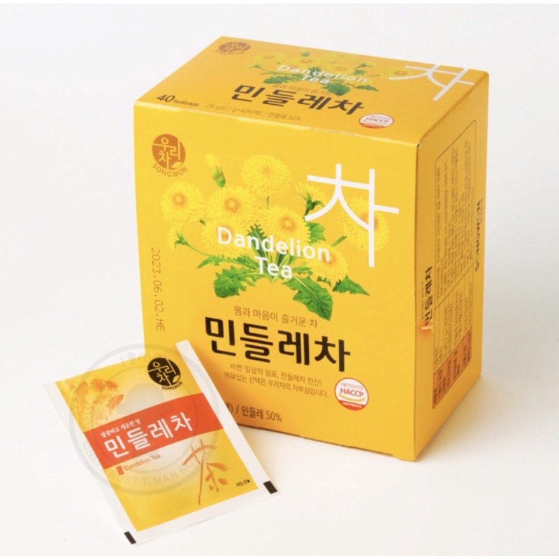 songwon ชาสมุนไพรชาดอกแดนดิไลออน   ชา ยอดนิยมส่งตรงจากเกาหลี ราคา ถูกที่สุด ดีลบีเคเค แกลเลอรีภาพที่ 4