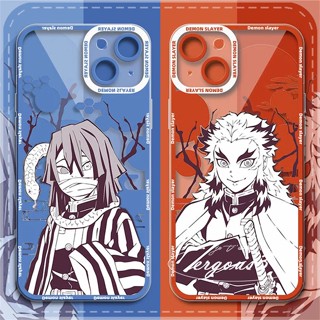 เคสโทรศัพท์มือถือนิ่ม ป้องกัน ลายการ์ตูน Flame Hashira Serpent Hashira สําหรับ iPhone 14 13 12 11 Pro Max SE2020 X XR Xs Max 7 8 6 6s Plus