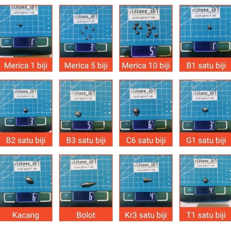 ตกปลาขนาดเล็กตะกั่ว 1-10 gr พริกไทย Bolot กรวยถั่ว B1 B2 B3 C6 C7 G1 K0 Kr3 T1 น้ําหนักตกปลา