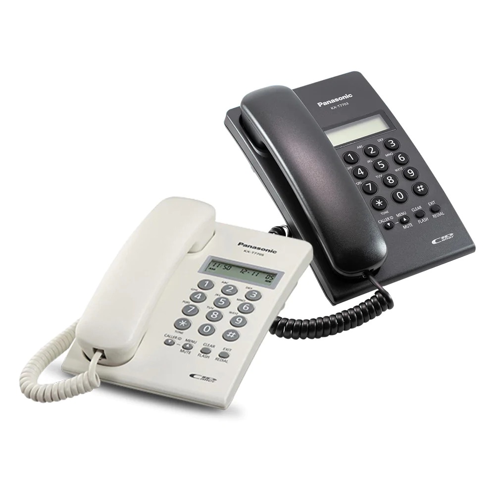 โทรศัพท์ตั้งโต๊ะ PANASONIC KX-T7703X (ของแท้) รับประกัน 1 ปี KX-T7703