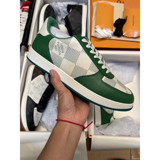 [ พร้อมส่ง ] LV Sneaker Green White Size 40 - 46 [ ORI ]