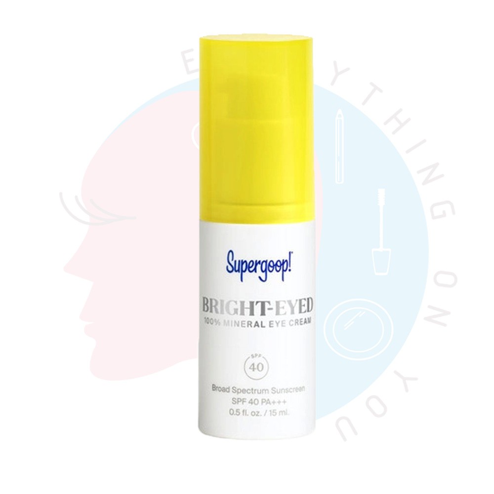 ☸[พร้อมส่ง] SUPERGOOP! BrightEyed 100 Mineral Eye Cream SPF 40
