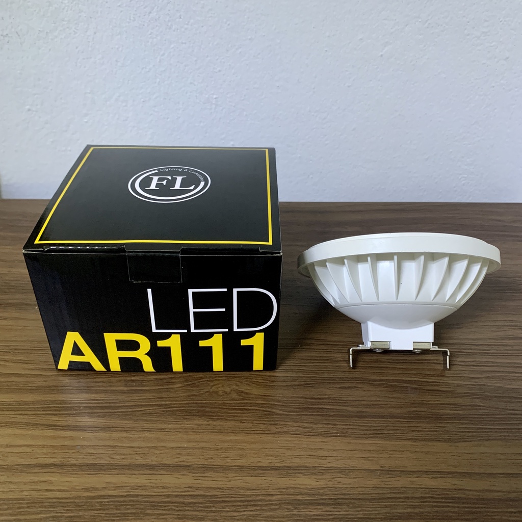 FL-Lighting หลอดไฟ LED AR111 15W 12V ขั้วG53 แสงวอร์มไวท์ 3100K