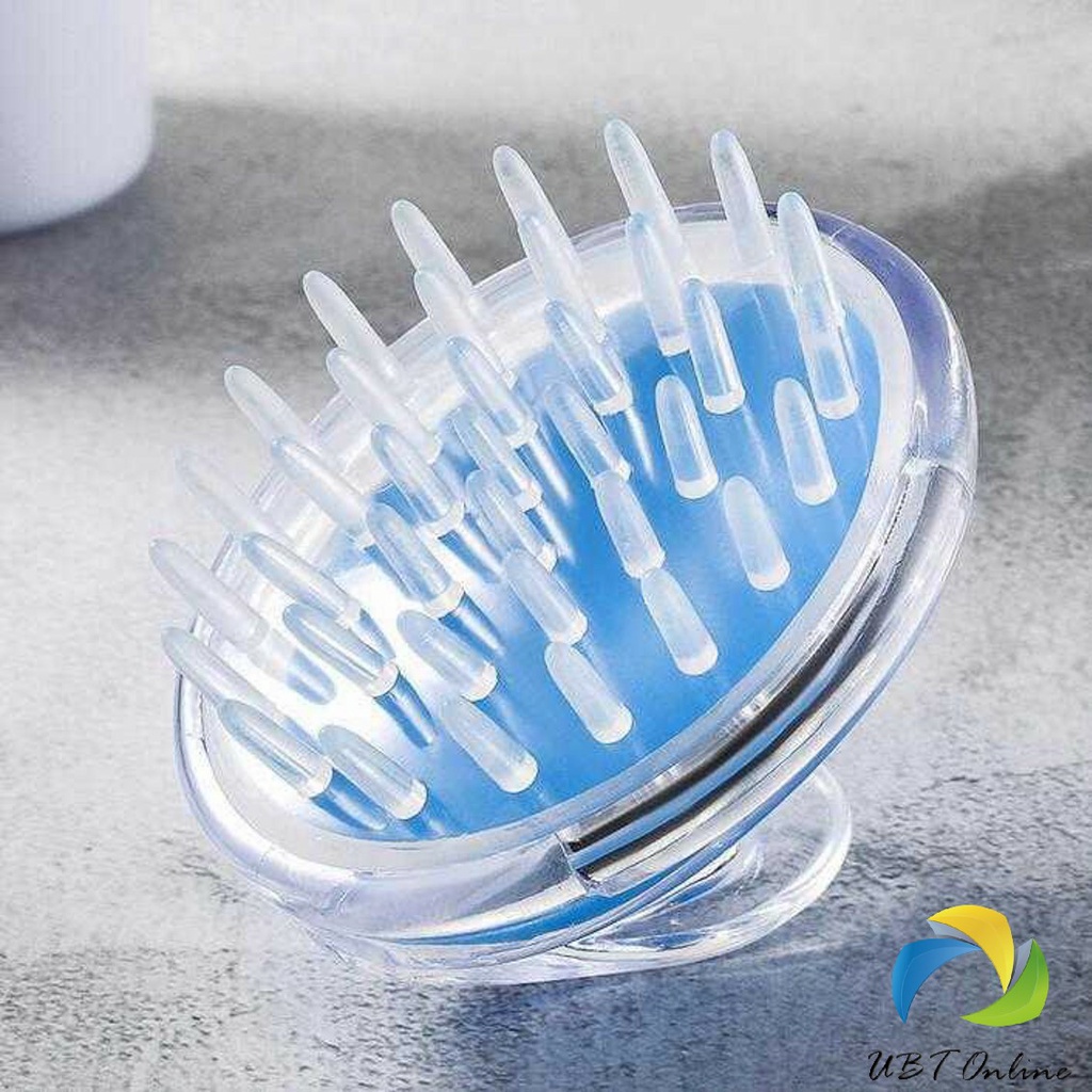 UBT หวีสระผม ขจัดรังแค หวีซิลิโคนสระผม  Comb Wash your hair ราคา ถูกที่สุด ดีลบีเคเค แกลเลอรีภาพที่ 7