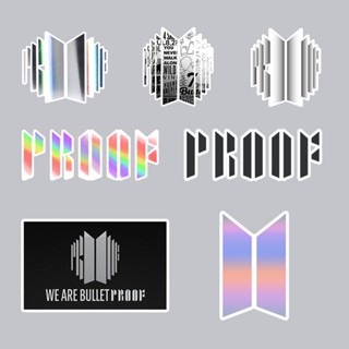 สติ๊กเกอร์ รูปภาพอัลบั้ม บีทีเอส Sticker BTS 100-106ใบ/ถุง ขนาด 2-7cm BTS_WE ,PROOF ,FESTA 2022 ,7FATES:CHAKHO Butter