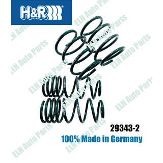 H&amp;R สปริงโหลด (lowering spring) มินิ MINI R50 typeR50 Mini One,Cooper, S ปี 2002 เตี้ยลง 30 มิล