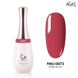 สีเจลทาเล็บ Pick Me Up G072 Sweet &amp; Sour 15ml.