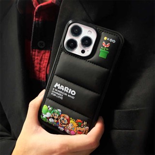 เคสโทรศัพท์มือถือแบบนิ่ม กันกระแทก ลายการ์ตูนขนนก Mario 3D สําหรับ iPhone 14 Pro Max 14 Plus iPhone 11 12 13 Pro Max X XR XS Max 7plus 8plus