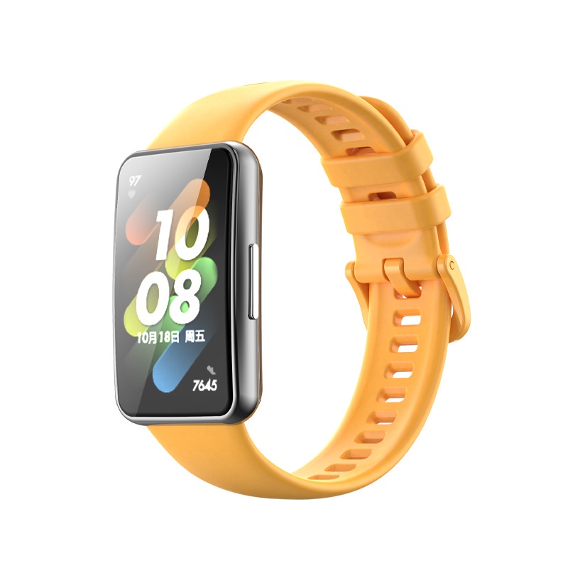 Huawei Band 7 Sports สายรัดแบบเปลี่ยนได้ กันน้ำและกันเหงื่อ มีหลายสีให้เลือก