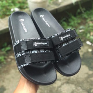Hush Puppies รองเท้าแตะ สายรัดคู่ สําหรับผู้ชาย และผู้หญิง