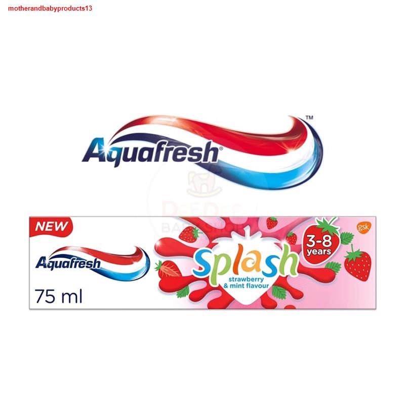 ส้นสูง🌟พร้อมส่ง🌟 ยาสีฟันผสมฟลูออไรด์สำหรับเด็ก Aquafresh Children's Toothpastes